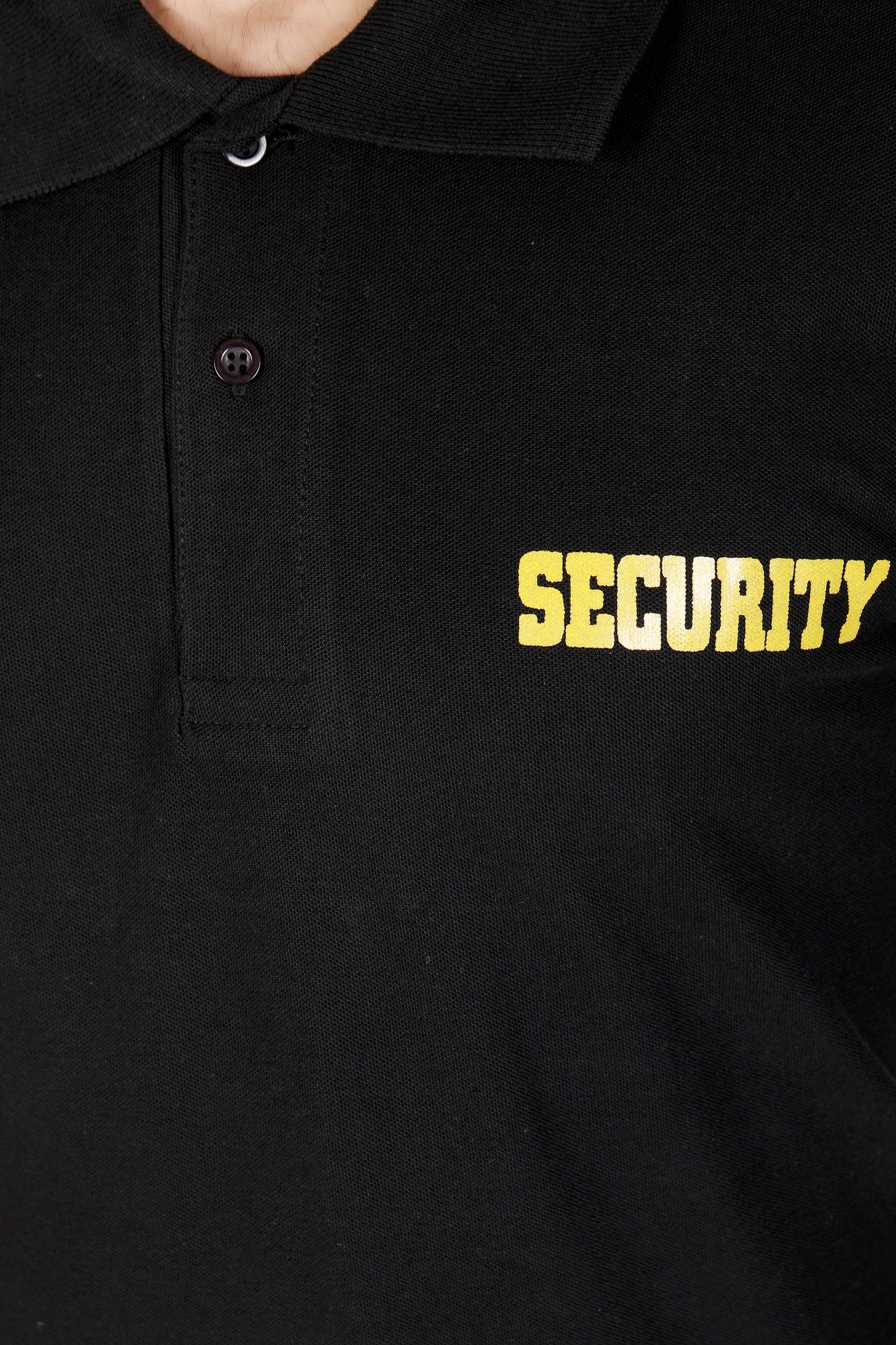 Security Guard 100% Cotton T-Shirt - Black