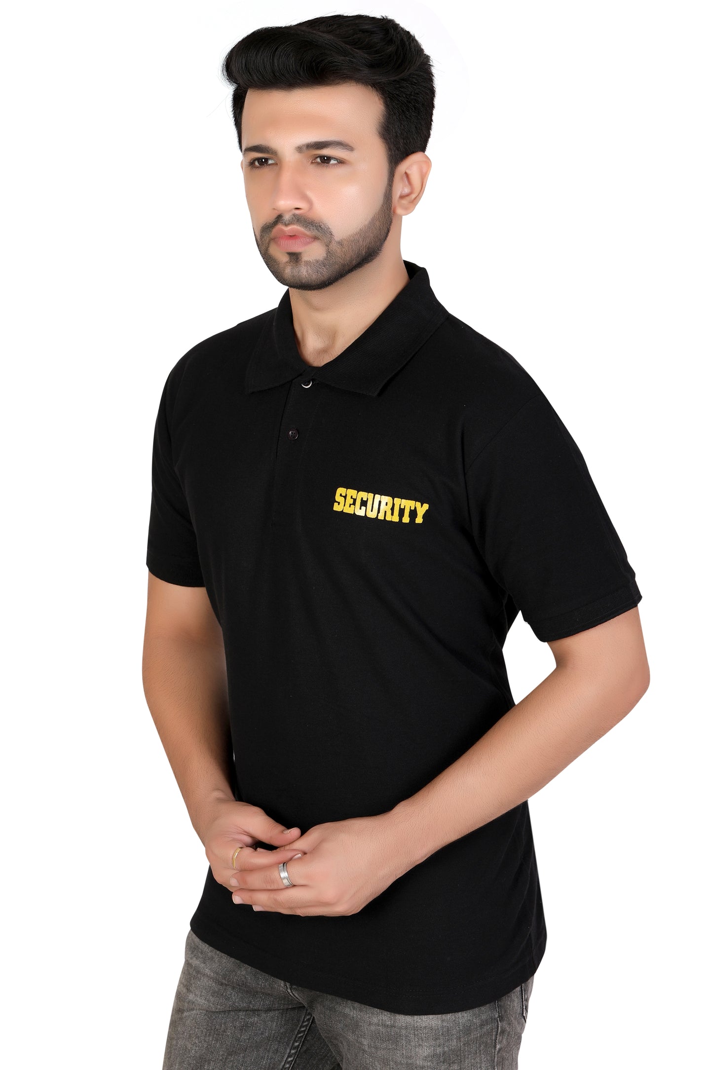Security Guard 100% Cotton T-Shirt - Black