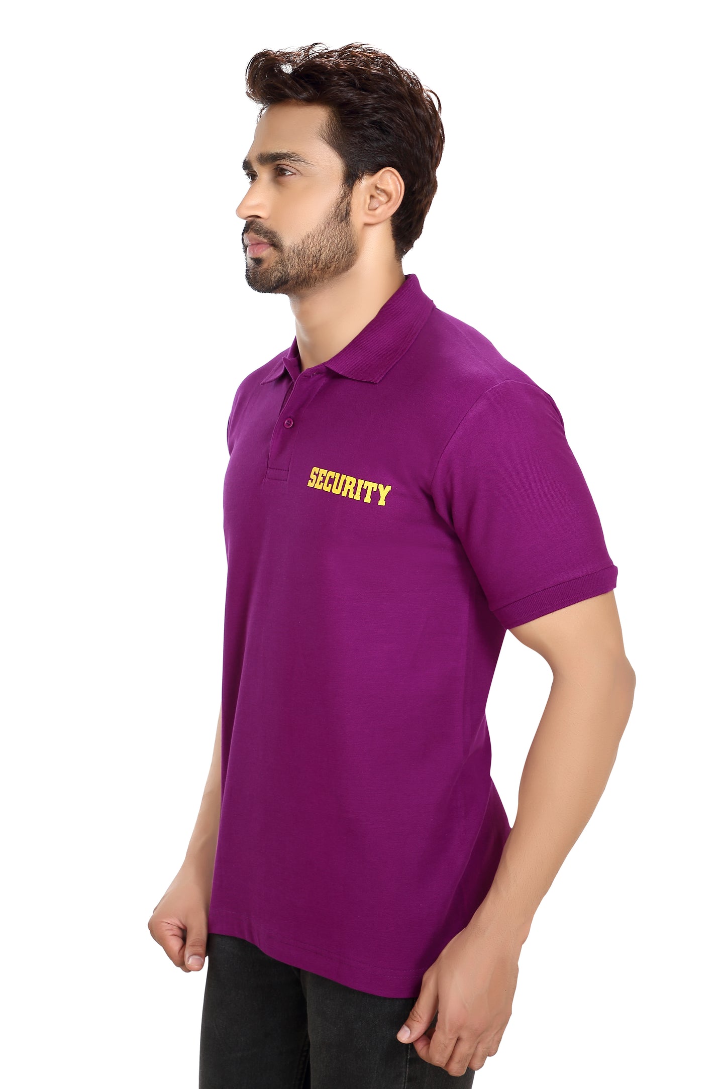Security Guard 100% Cotton T-Shirt - Purple