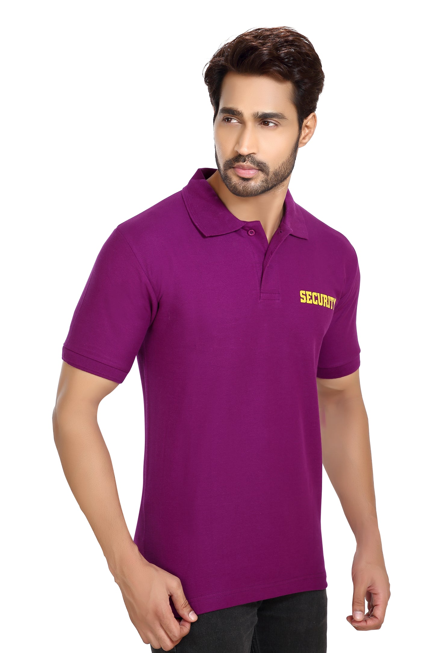 Security Guard 100% Cotton T-Shirt - Purple