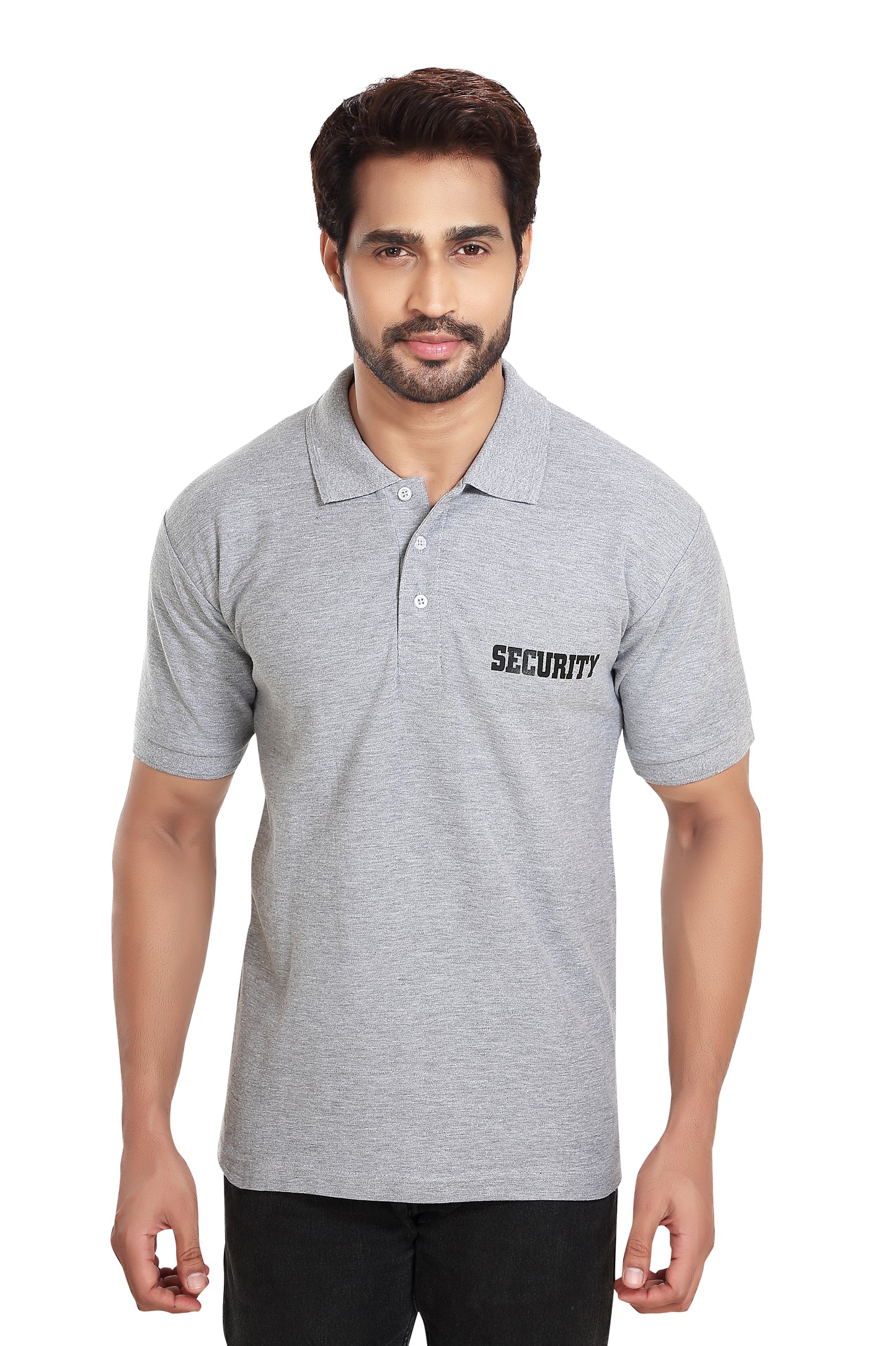 Security Guard 100% Cotton T-Shirt -  Grey Millange