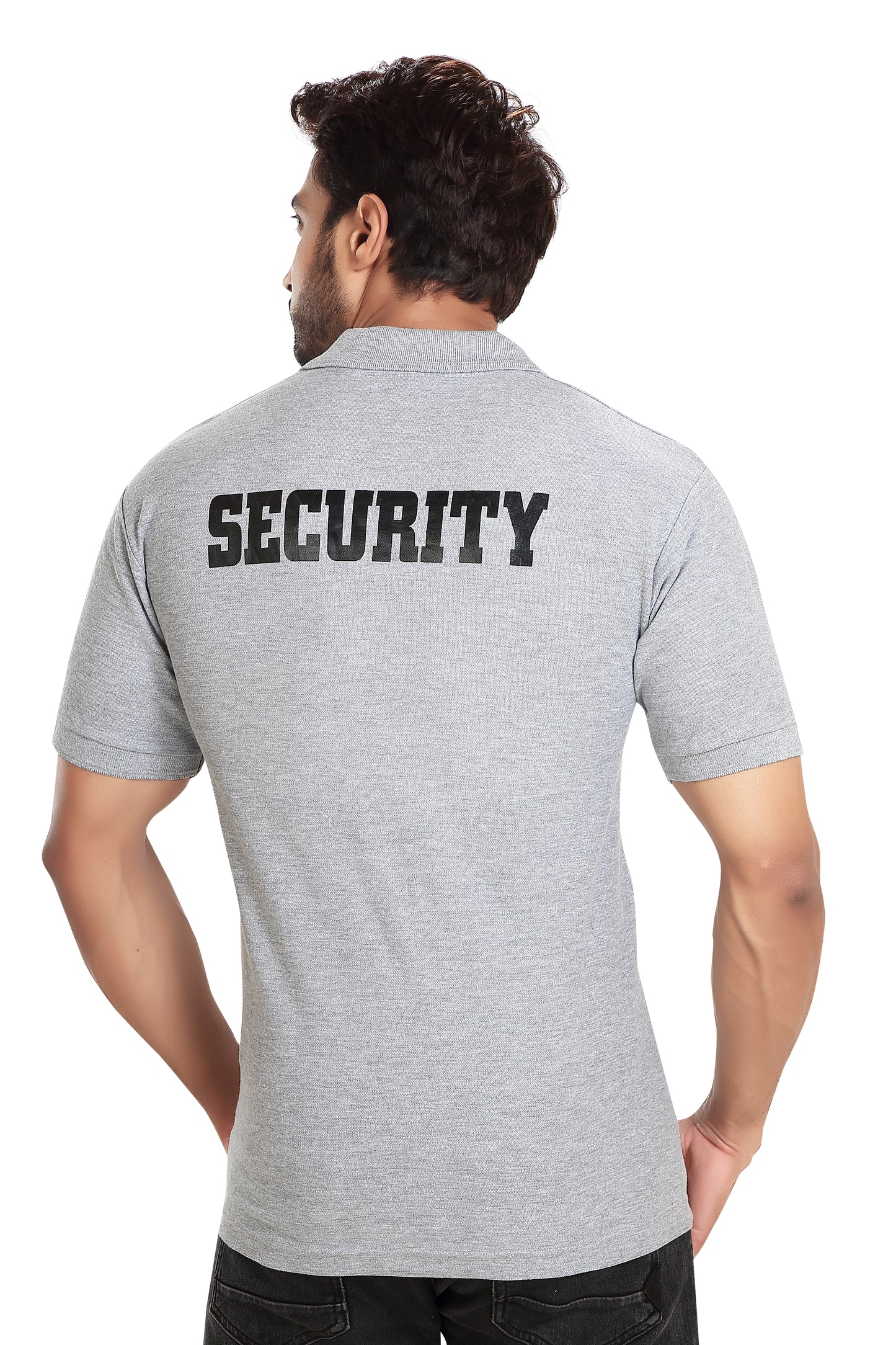 Security Guard 100% Cotton T-Shirt -  Grey Millange