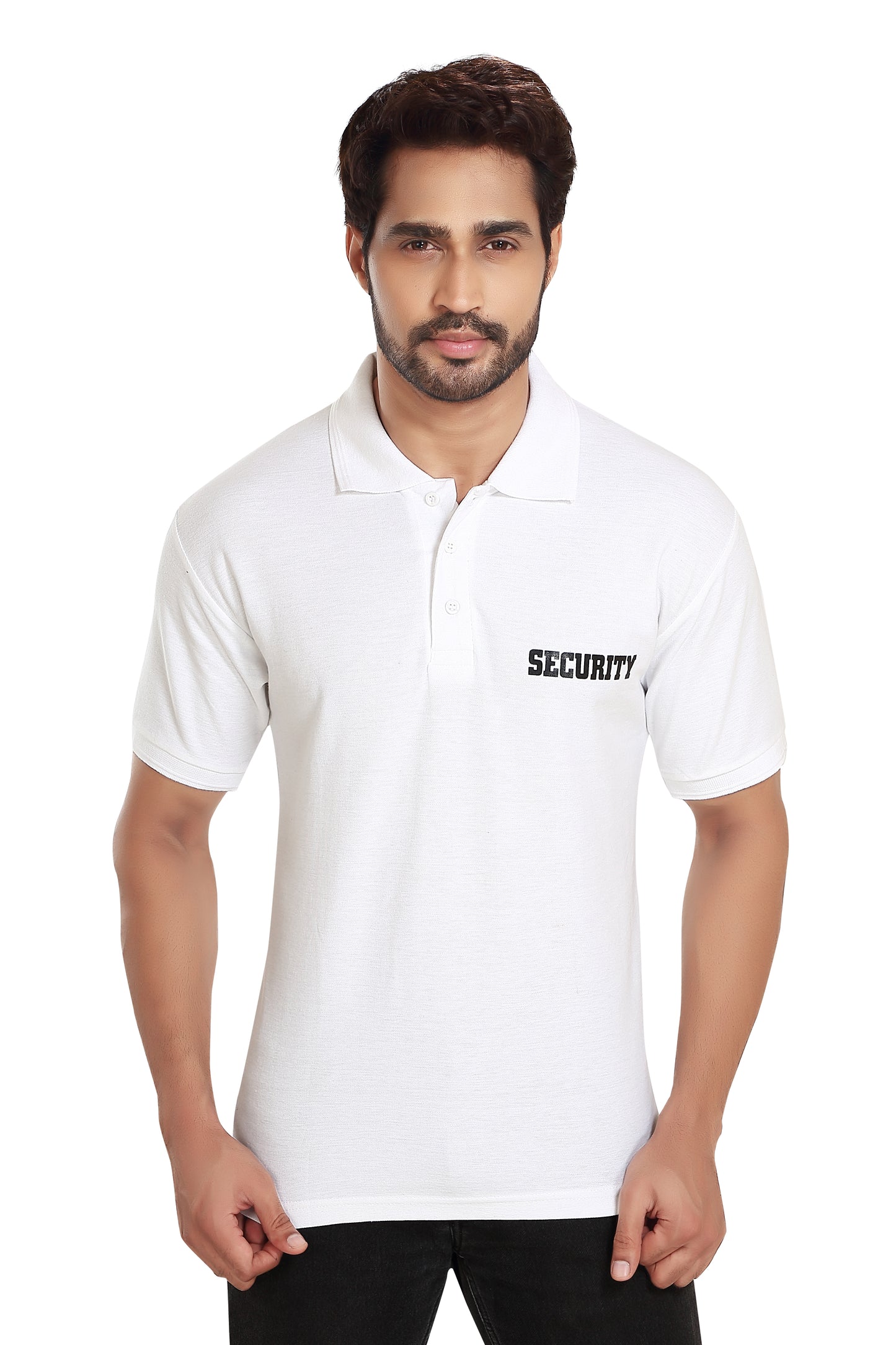 Security Guard 100% Cotton T-Shirt - White