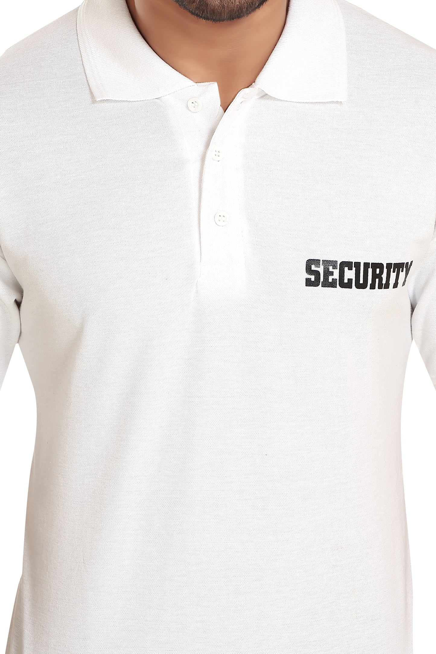 Security Guard 100% Cotton T-Shirt - White