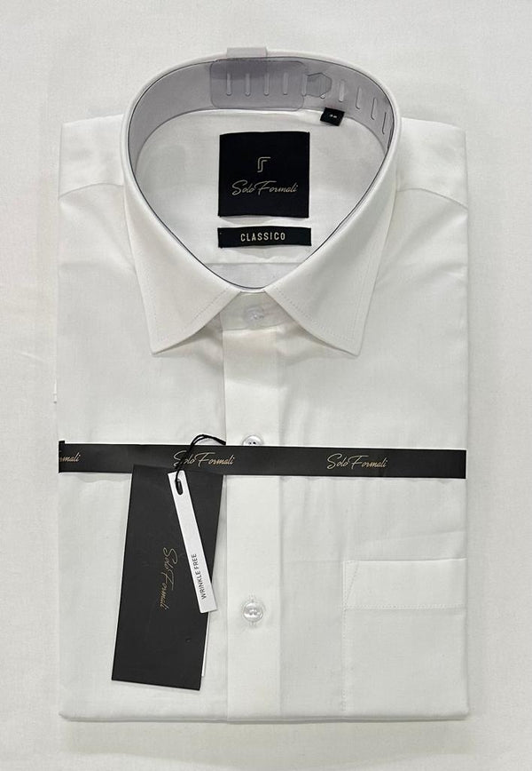 Men's Giza Cotton Formal Shirt – White – view 1