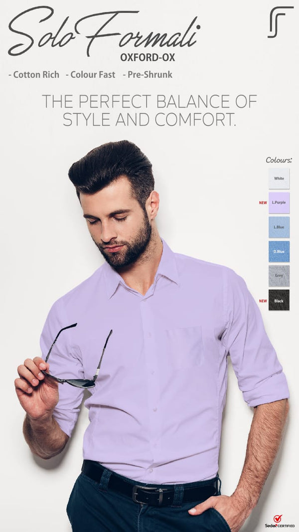 Men's Oxford Cotton Formal Shirt – view 1