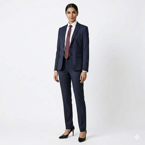 Women's corporate blazer – Navy Blue – view 1
