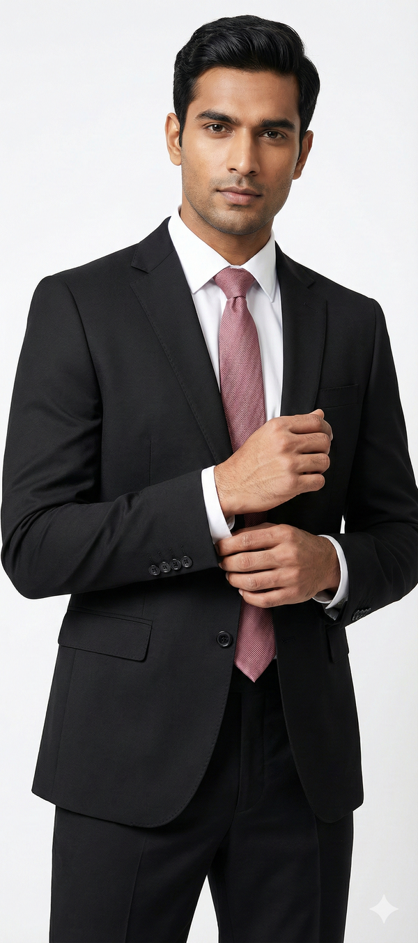 Men's corporate blazer – Black – view 1