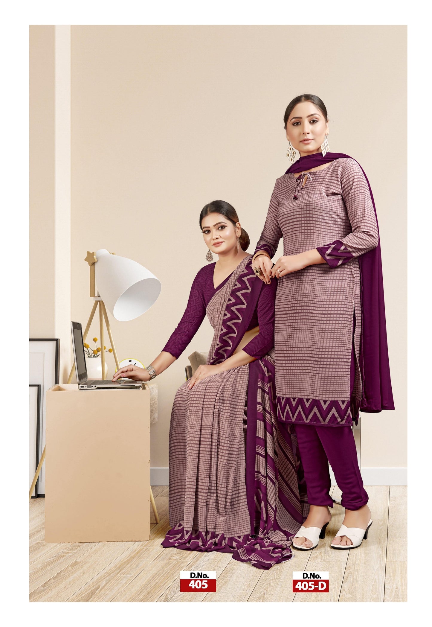 Suit & Saree -I-Phone Vol.5 - Purple (405)
