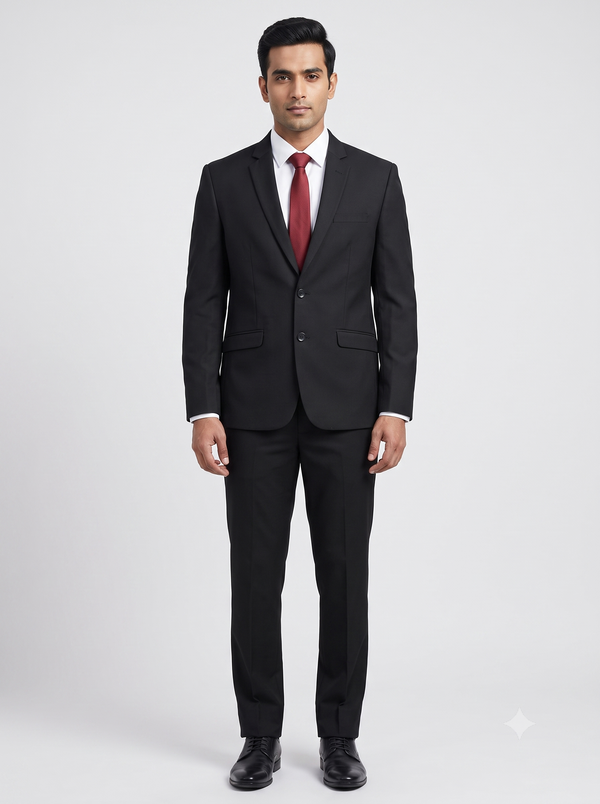 Mafatlal Trendz Corporate Blazer – Black