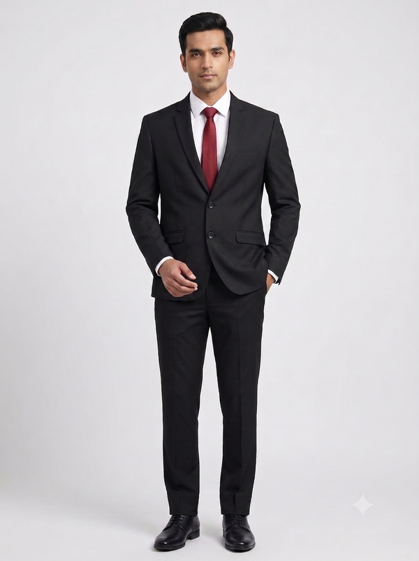 Mafatlal Trendz Corporate Blazer – Black