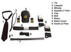 Security Guard Accessories Full Set - Black