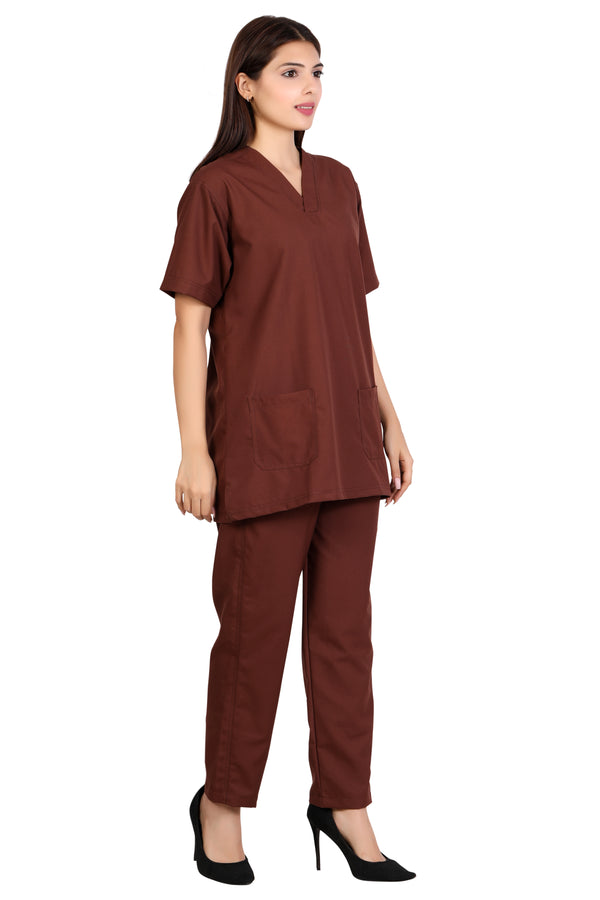 The Ultimate Surgical Scrub Suit Spectrum - Brown