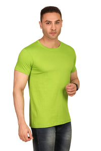 100% Cotton Men’s Half Sleeve T-Shirt - Liril Green