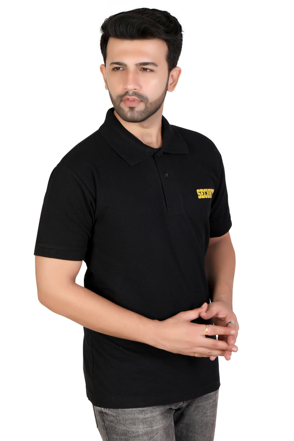 Security Guard 100% Cotton T-Shirt - Black