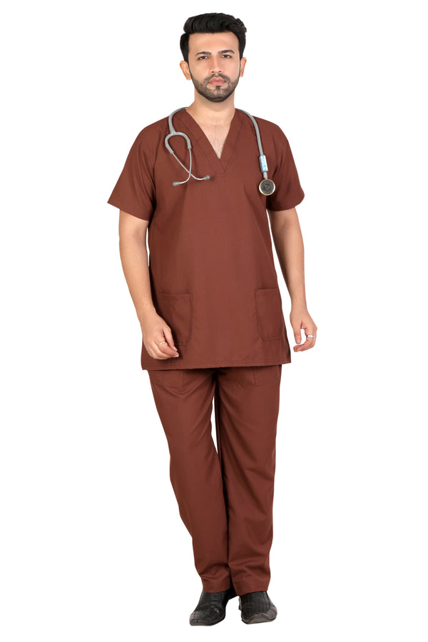 The Ultimate Surgical Scrub Suit Spectrum - Brown