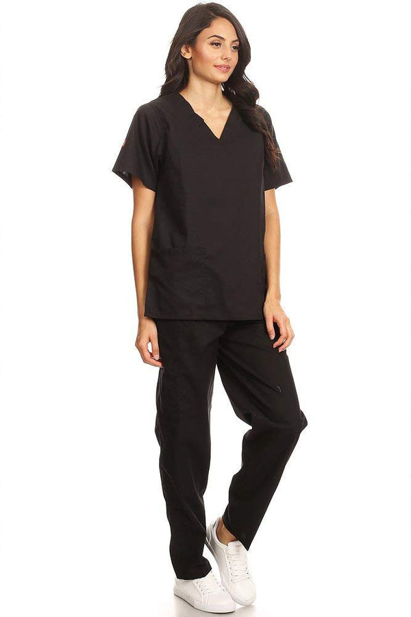 The Ultimate Surgical Scrub Suit Spectrum - Black
