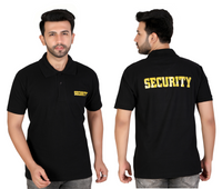 Security Guard 100% Cotton T-Shirt - Black