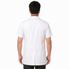 Cotton Unisex Lab Coat Apron – Half Sleeves, Regular Length - White