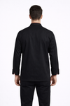 Chef Coat - Black (Red)