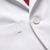 Cotton Unisex Lab Coat Apron – Half Sleeves, Regular Length - White