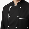 Chef Coat - Black (White)