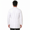 Cotton Unisex Apron Lab Coat - Regular Length - Full Sleeves - White