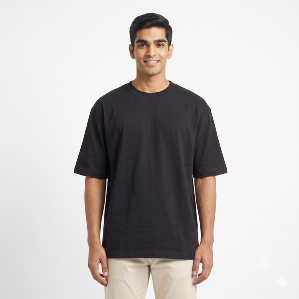 Oversize Drop Shoulder T-Shirt – 180 GSM Supercombed Cotton