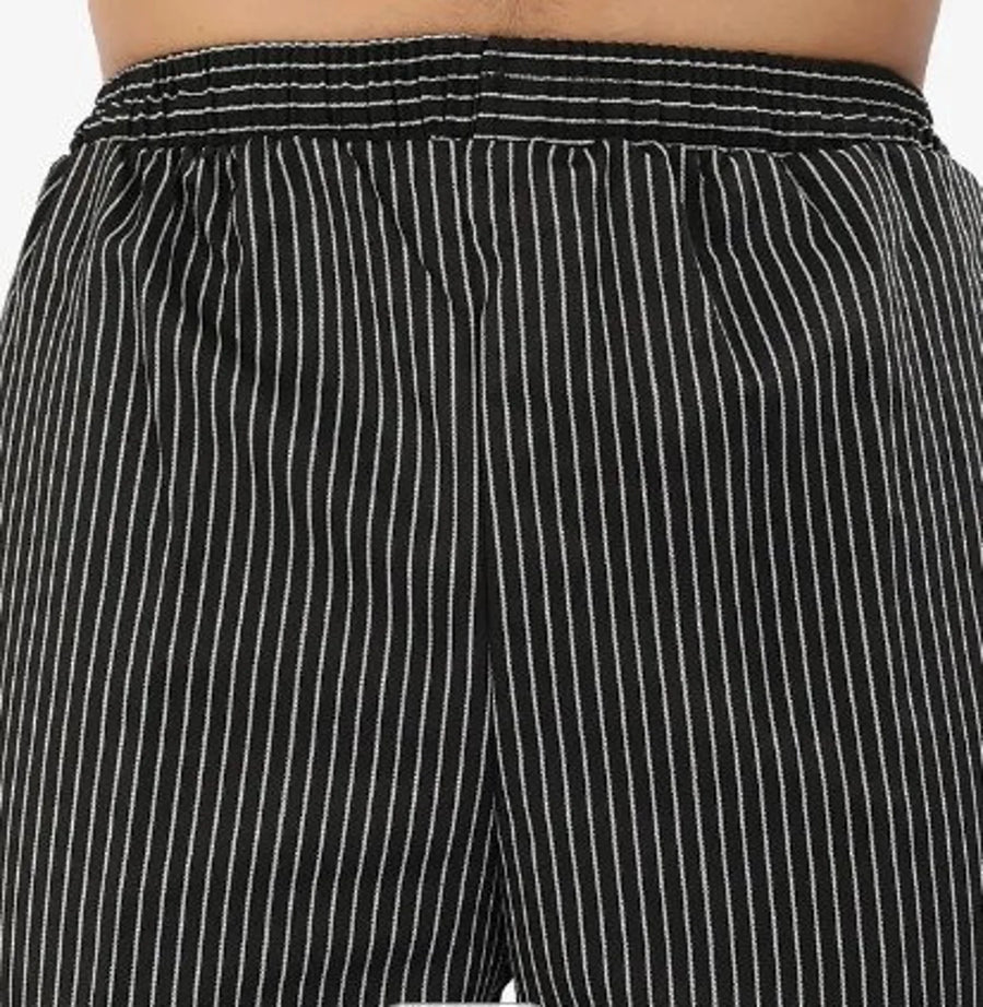 Chef Trouser – Black Pinstripe - Back