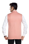 Men's Peach TR Nehru jacket – view 4