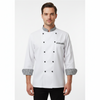 White & Black Checks chef coat – view 1