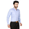 Sky blue security guard shirt for men