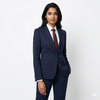 Women's corporate blazer – Navy Blue – view 5