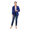 Women's slim fit TR blazer – Royal Blue – view 1