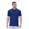 Royal Blue polo T-shirt (100% cotton) – front view