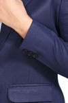 Women's slim fit TR blazer – Navy Blue – view 4