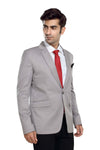 Men's slim fit TR blazer – Grey – view 4
