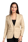 Women's slim fit TR blazer – Cream – view 2