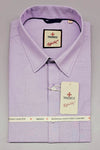 Folded mauve Mafatlal Trendz fil-a-fil shirt with tag