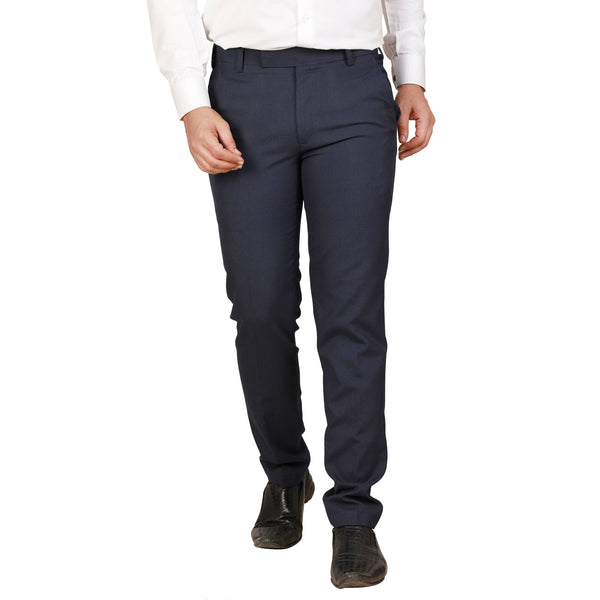 Men's Matty Formal Trouser – Silver Blue