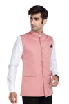 Men's Blossom Pink TR Nehru jacket – view 2