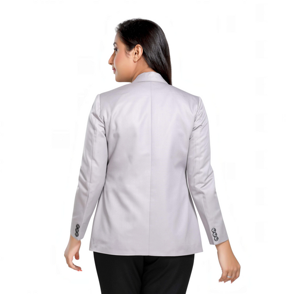 Women's slim fit TR blazer – Grey – view 7