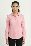 Women's Lycra Formal Shirt – Pink – view 5