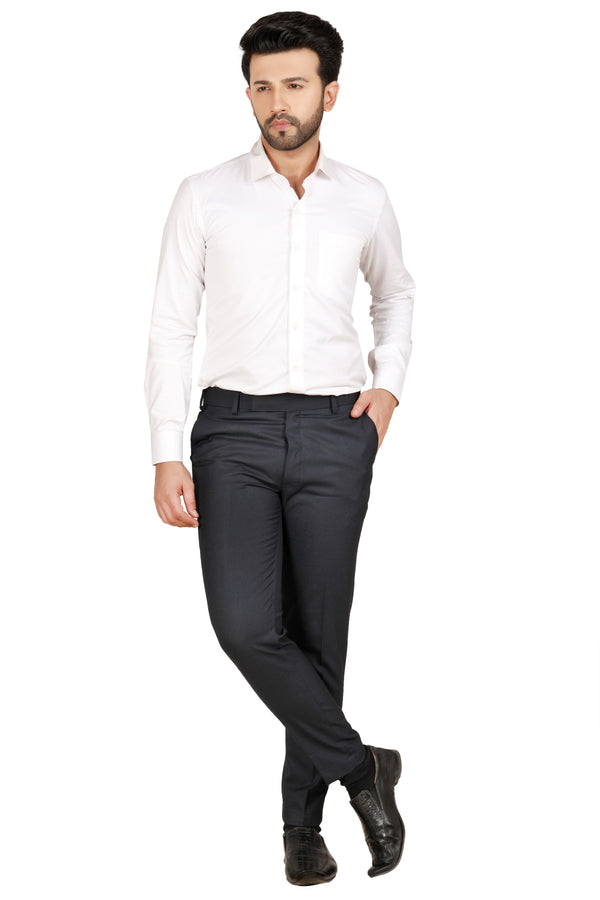 Men's Matty Formal Trouser – Dark Blue – view 1