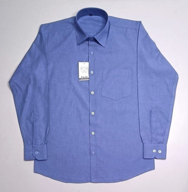 Men's Fil-a-Fil Formal Shirt – Sky Blue – view 2