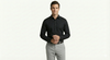 Men's Classic Formal Shirt – Black – view 3