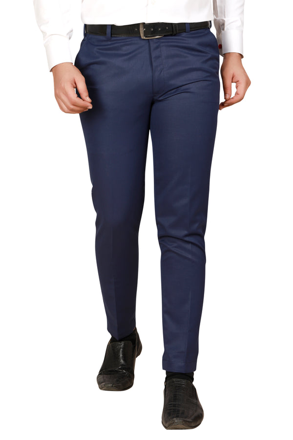 Men's TR Formal Trouser – Navy Blue – view 1