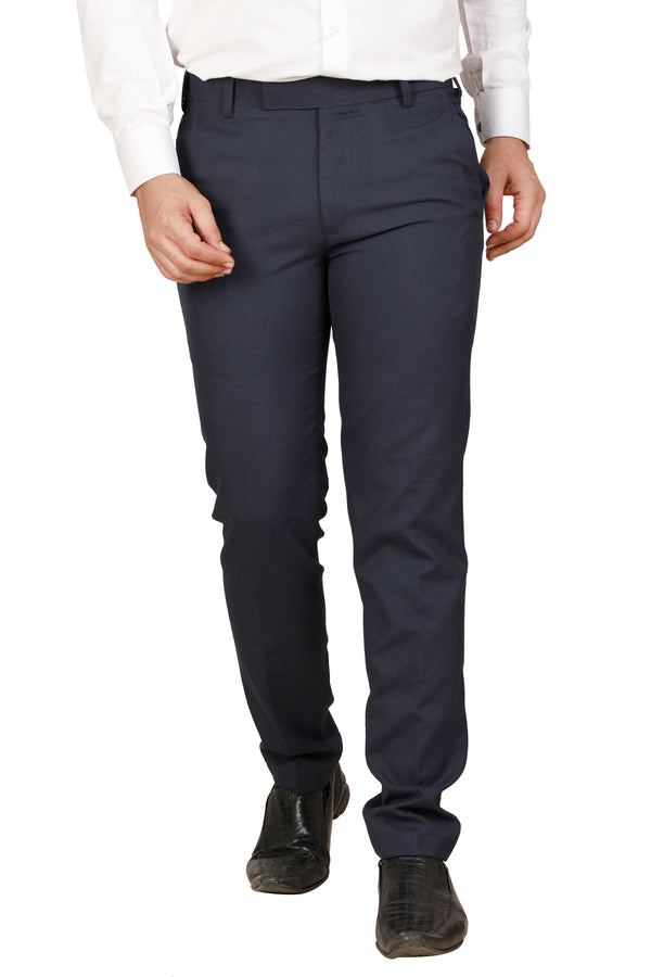 Men's Matty Formal Trouser – Silver Blue – view 2