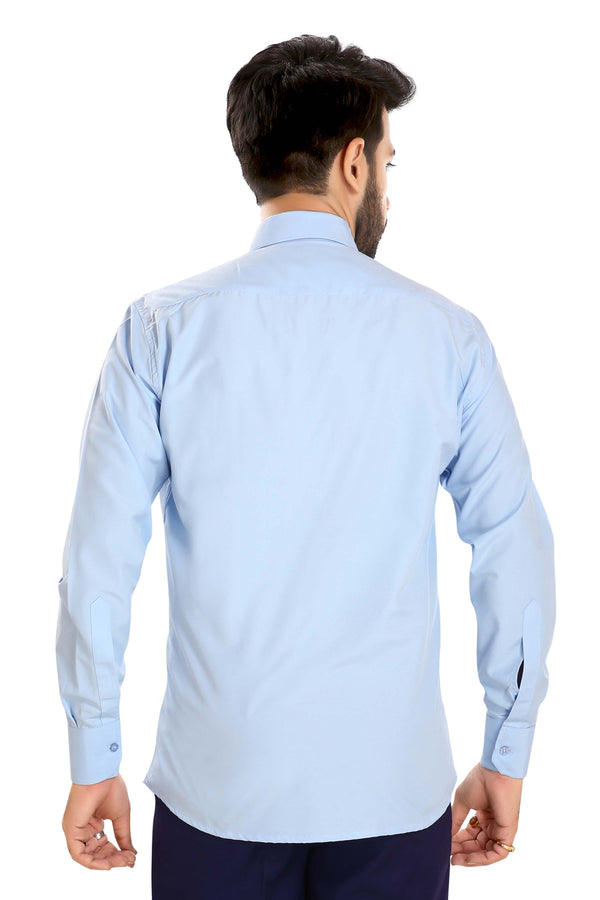Men's Formal Shirt – Sky Blue – view 1
