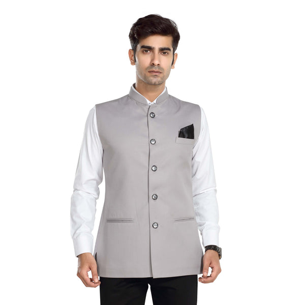 Men's TR Nehru Jacket – Grey